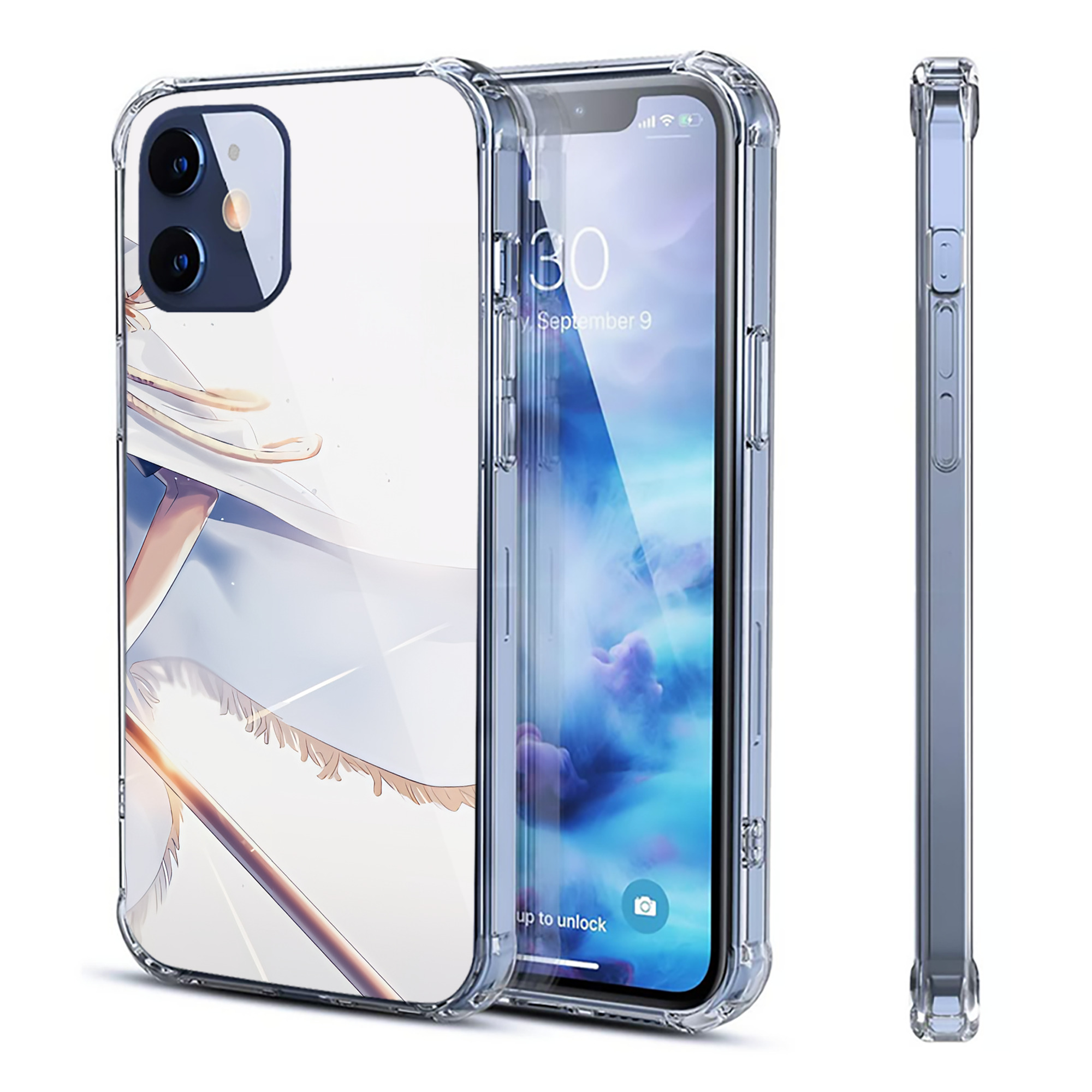 （画像用） ハイキュー!! Haikyu!! 【iPhone 12シリーズ対応】透明スマホケース（クリアソフトケース）